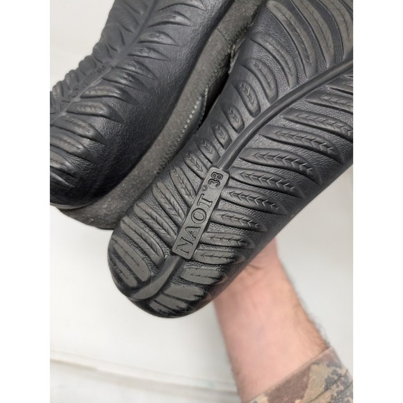 Naot Womens Sz 7/7.5 EU 38 Gray Suede Leather Kirei Mary Jane Shoes Comfort - Picture 7 of 7